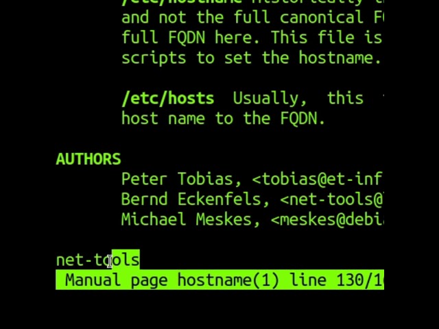 The 'hostname' Command In Linux