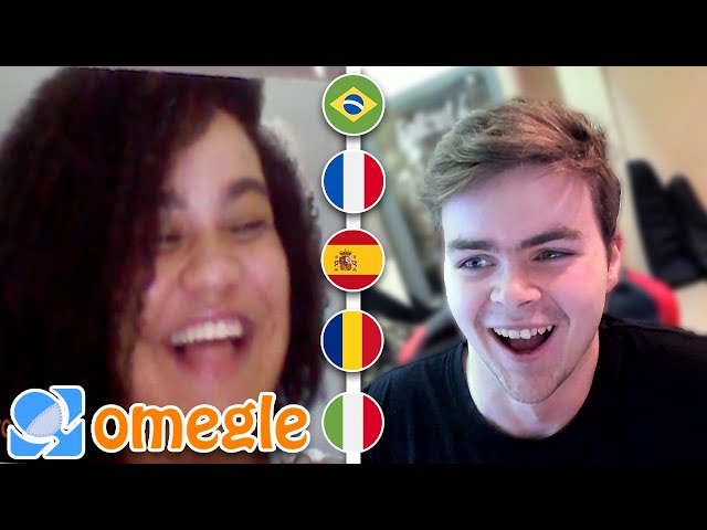 Polyglots Meet Each Other on Omegle!