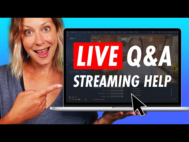 Live Streaming Q&A + Ecamm Demos!