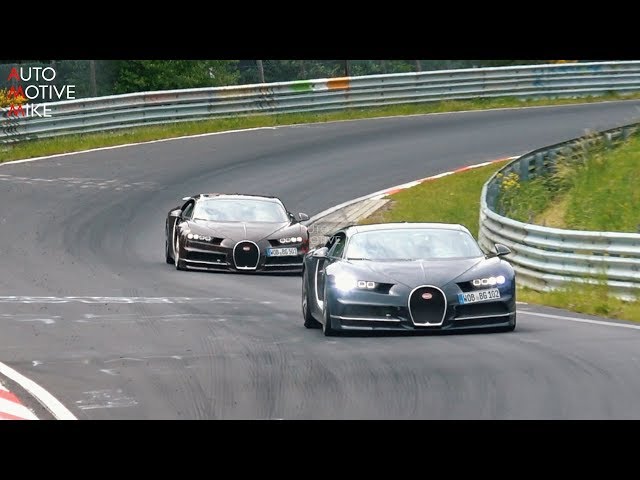 WHY IS BUGATTI TESTING TWO CHIRONS AT THE NÜRBURGRING??