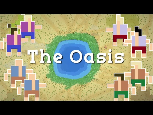 Desperate Desert Kingdoms Fight Over An Oasis! - WorldBox