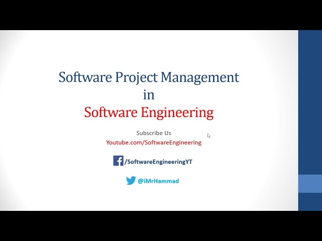 Software Project Management Urdu/Hindi - Complete Understanding