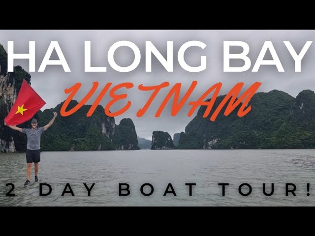 DISAPPOINTING Ha Long Bay 2 day cruise! 🇻🇳 Vietnam, bad water pollution
