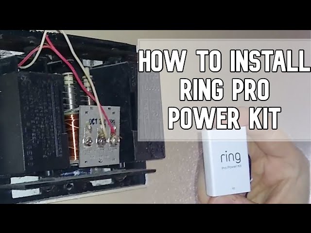 How to install the Ring Pro Power Kit for the Ring Video Doorbell PRO video #ring #ringpropowerkit