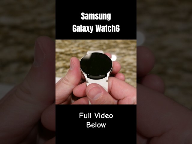 Samsung Galaxy Watch6! @Samsung @SamsungUS #ad #unboxing #samsung #smartwatch #trytryingharder