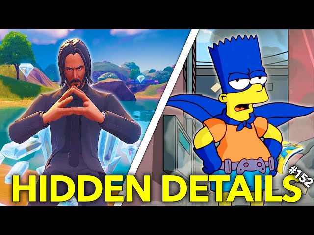 Hidden Video Game Details #152 (The Simpsons Game, Fortnite, Geometry Dash & More)