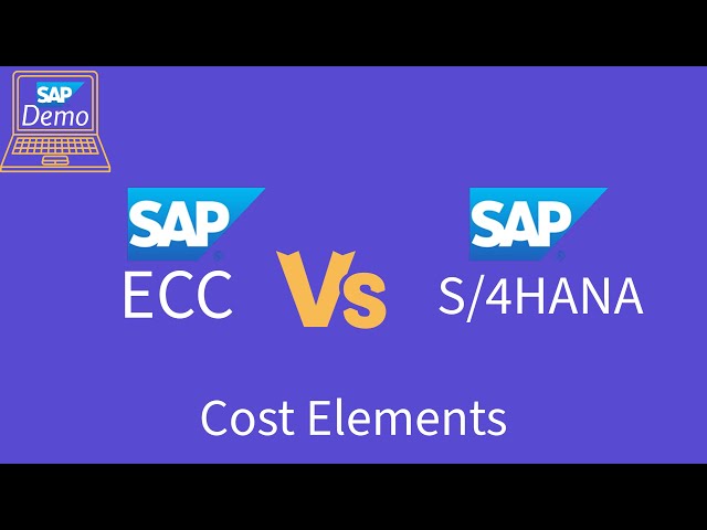 SAP S/4HANA 2022 Demo: Primary & Secondary Cost Elements  #learnsap