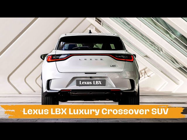 All-new 2024 Lexus LBX - Best Subcompact Luxury Crossover SUV | LBX Colors Variants Features