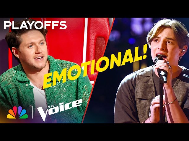 Ryley Tate Wilson Sings Billie Eilish's "when the party's over" | The Voice Playoffs | NBC