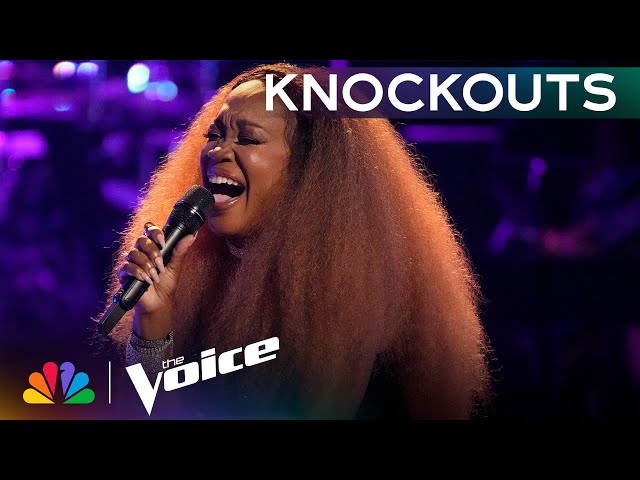 Val T Webb's Performance of "Sweet Love" Shows INCREDIBLE Range and Power | Voice Knockouts | NBC
