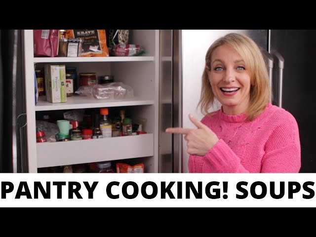 Make a FAST Healthy Soup w Pantry Items:  Instant Pot or Stovetop!