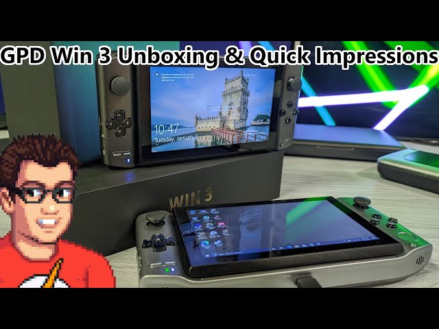 GPD Win 3 - Unboxing and Quick Impressions