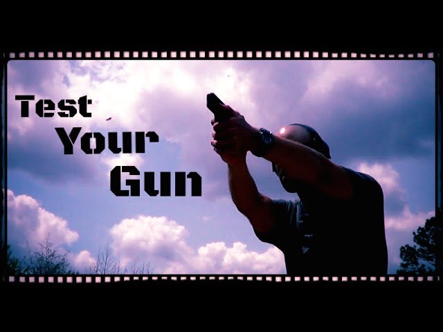 Quick Tip: Test Your Carry & Home Defense Firearm Before You Need It (HD)