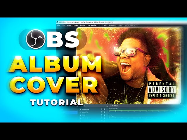 OBS Studio: Album Cover Animation Tutorial with Streamerbot