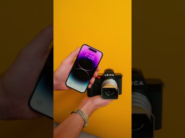 iPhone 14 Pro or $10,000 Leica Camera