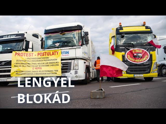 Europeo – Betelt a pohár a lengyel fuvarozóknál, blokádokkal tiltakoznak az ukránok ellen