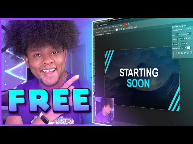 Make TWITCH Overlays for FREE Without Photoshop (Tutorial)