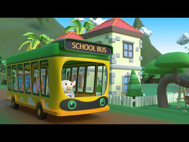 Wheels on The Bus, Baby Shark Dance Party | Cars Cartoons For Kids | Kids Songs & Nursery Rhymes