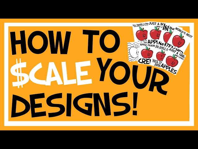 How To Make $ With Your Art: Scaling Your Designs