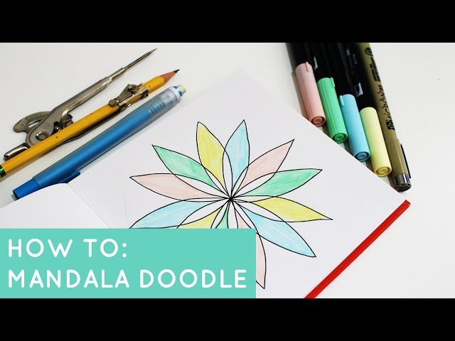 How To: Draw a Mandala (with Compass)