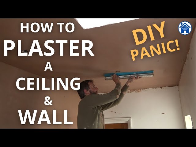 How to plaster a wall and ceiling a beginners guide! Plastering made easy for the DIY enthusiast.