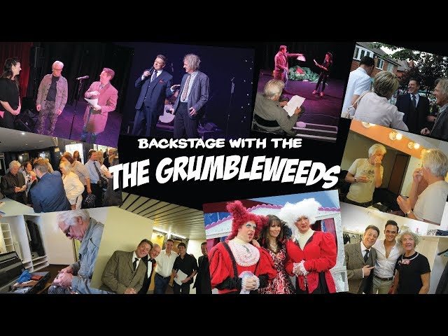 Backstage with The Grumbleweeds