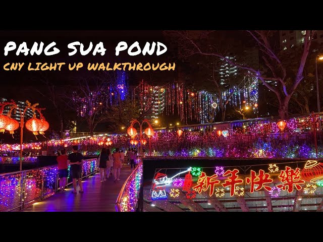 Pang Sua Pond Chinese New Year Light Up at Cashew CC, Bukit Panjang Singapore. 新加坡盘沙池农历新年线上灯笼亮灯活动