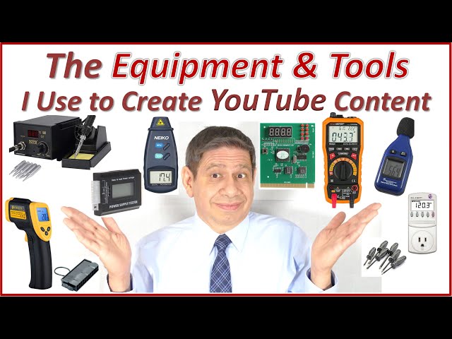 YouTube CONTENT CREATION TOOLS and EQUIPMENT I find useful
