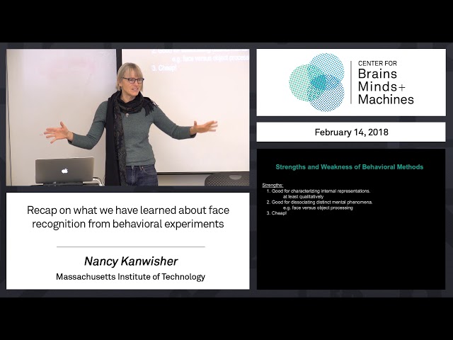 2.8 - Recap on what we have learned about face recognition from behavioral experiments