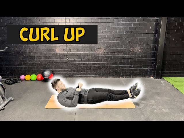 How to do The Curl Up Exercise | 2 Minute Tutorial