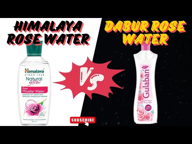 Himalaya rose water 🆚 Dabur rose water || comparison video || #himalaya #dabur