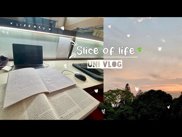 Slice of life 🌱 | Uni Vlog ✨| An Ordinary day in the life of a Student 🦋 along with Campus view 🏞