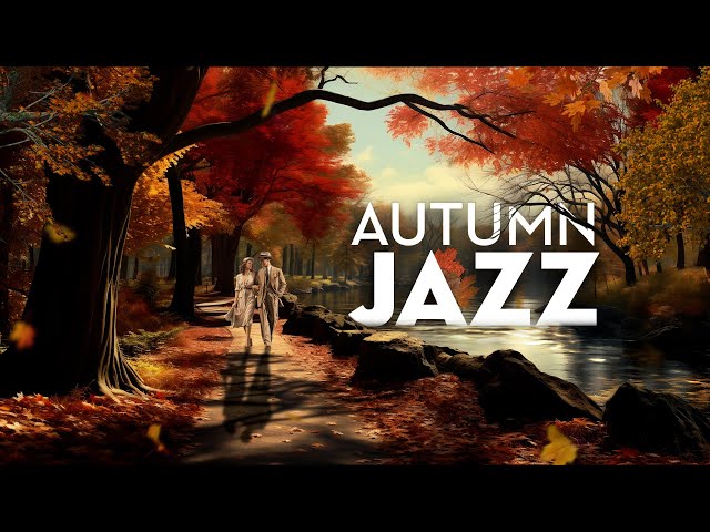 An Autumn Stroll Through Central Park 🍂  Vintage Jazz Edition #Relax