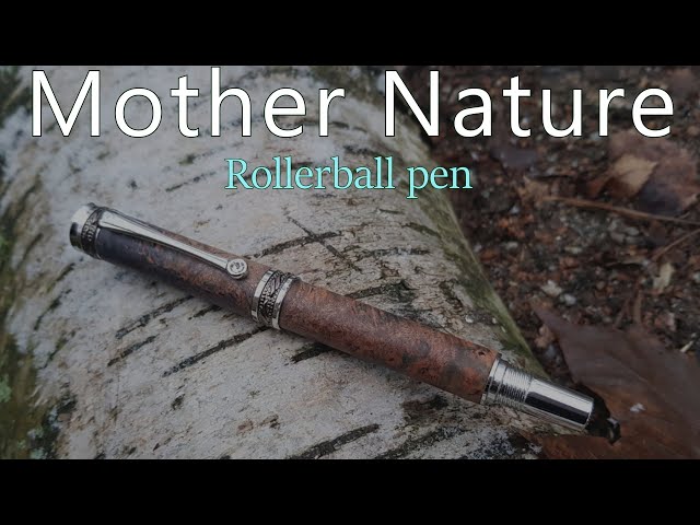 (Pen Turning) Majestic jr Rollerball Pen The Mother Nature