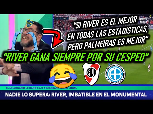 Bostero Envidioso Inventa Justificaciones INSOLITAS porque le Duele que River Plate sea INVENCIBLE