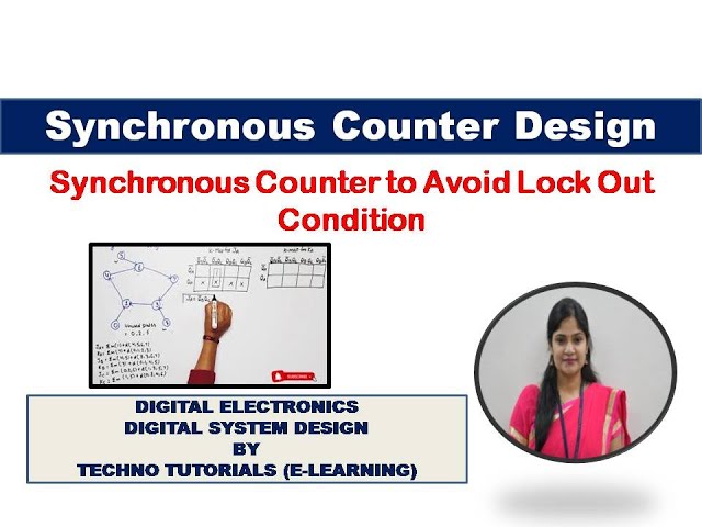 Synchronous Counter design to Avoid lock out condition | Synchronous counter | Lock out condition