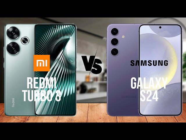 Xiaomi Redmi Turbo 3 против Samsung Galaxy S24