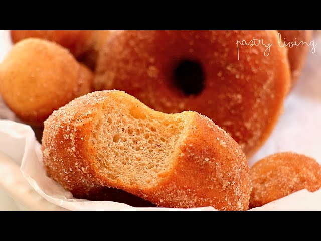 Soft & Fluffy Homemade Cinnamon Donuts