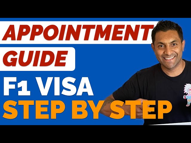 How to book US Visa Appointment • Guide for F1 Student Visa Interview