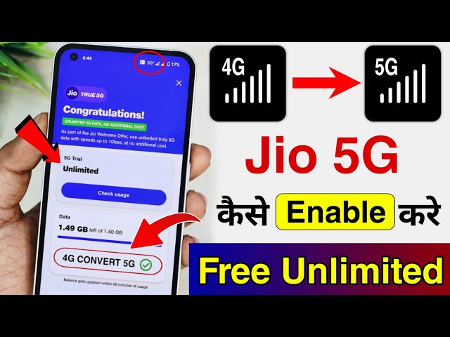 Jio 5G Kaise Enable Kare | How to Activate Jio 5G | Jio True 5G | Free Unlimited jio 5g use 2024