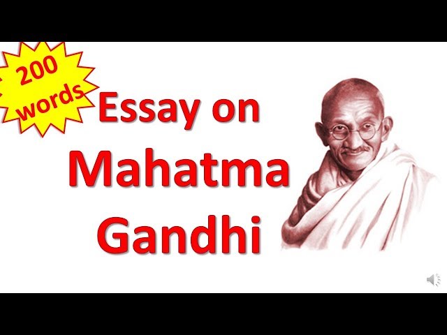 Essay on Mahatma Gandhi in english | Speech on Mahatma Gandhi | Smart Learning Tube