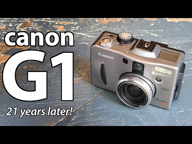 Canon PowerShot G1: 21 YEARS later! RETRO review