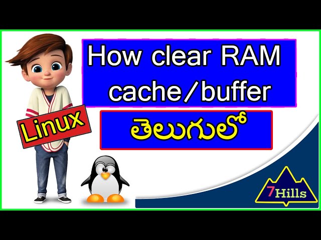 How to clear RAM cache/buffer In Linux machine | Unix In Telugu | Linux