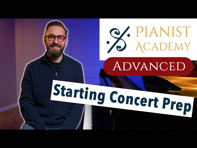 Best Way to Begin Practicing for a Concert | Advanced Piano Lesson | Pianist Academy