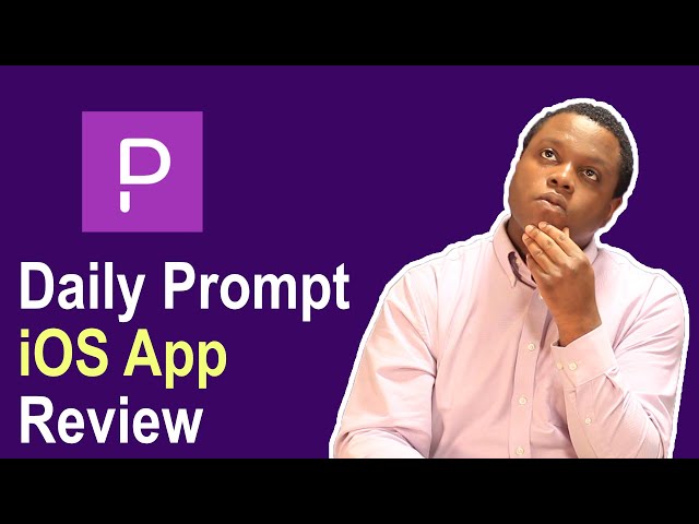 Beat Writer's Block FOREVER with Daily Prompt iOS App