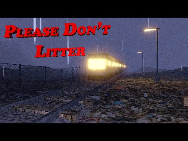 A "Horror" Game in a Garbage Dump? | Please Don't Litter