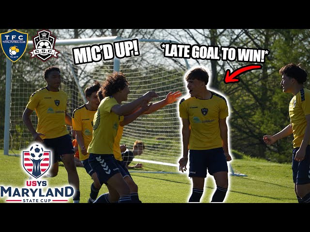 THIS DEFENDER WINS IT IN THE LAST MIN! *MIC'D UP* TFC VS CSC | 4K STATE CUP SOCCER HIGHLIGHTS