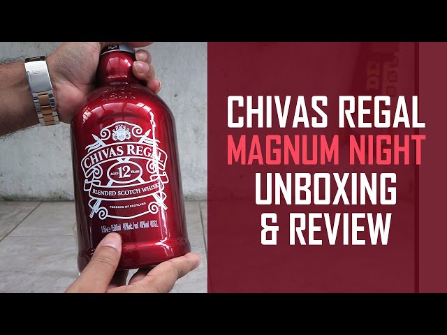 Chivas Regal Magnum Night Scotch Whiskey 1.5 Liter Unboxing & Review