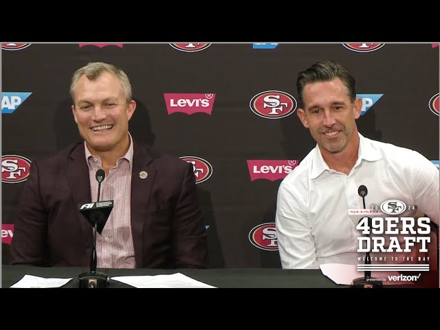John Lynch and Kyle Shanahan Recap Day 2 of the 2024 NFL Draft | 49ers