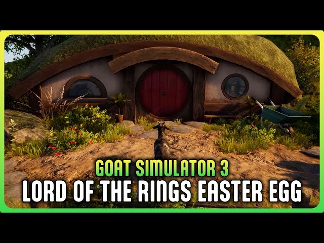 GOAT SIMULATOR 3 - Lord of the Rings Easter Egg